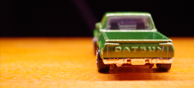 Illustration for article titled 1970's Datsun 620: Above-Par Detail, But I Bought It For The Paint Job